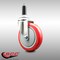 Service Caster 5 Inch 316SS Red Polyurethane Wheel Swivel 7/8 Inch Expanding Stem Caster SCC-SS316EX20S514-PPUB-RED-78 - alternate 2